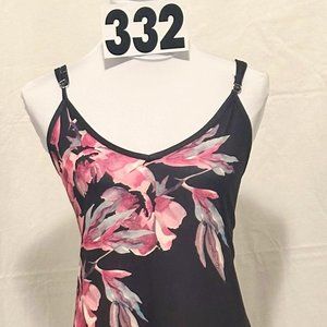 Pink Floral Maxi Dress